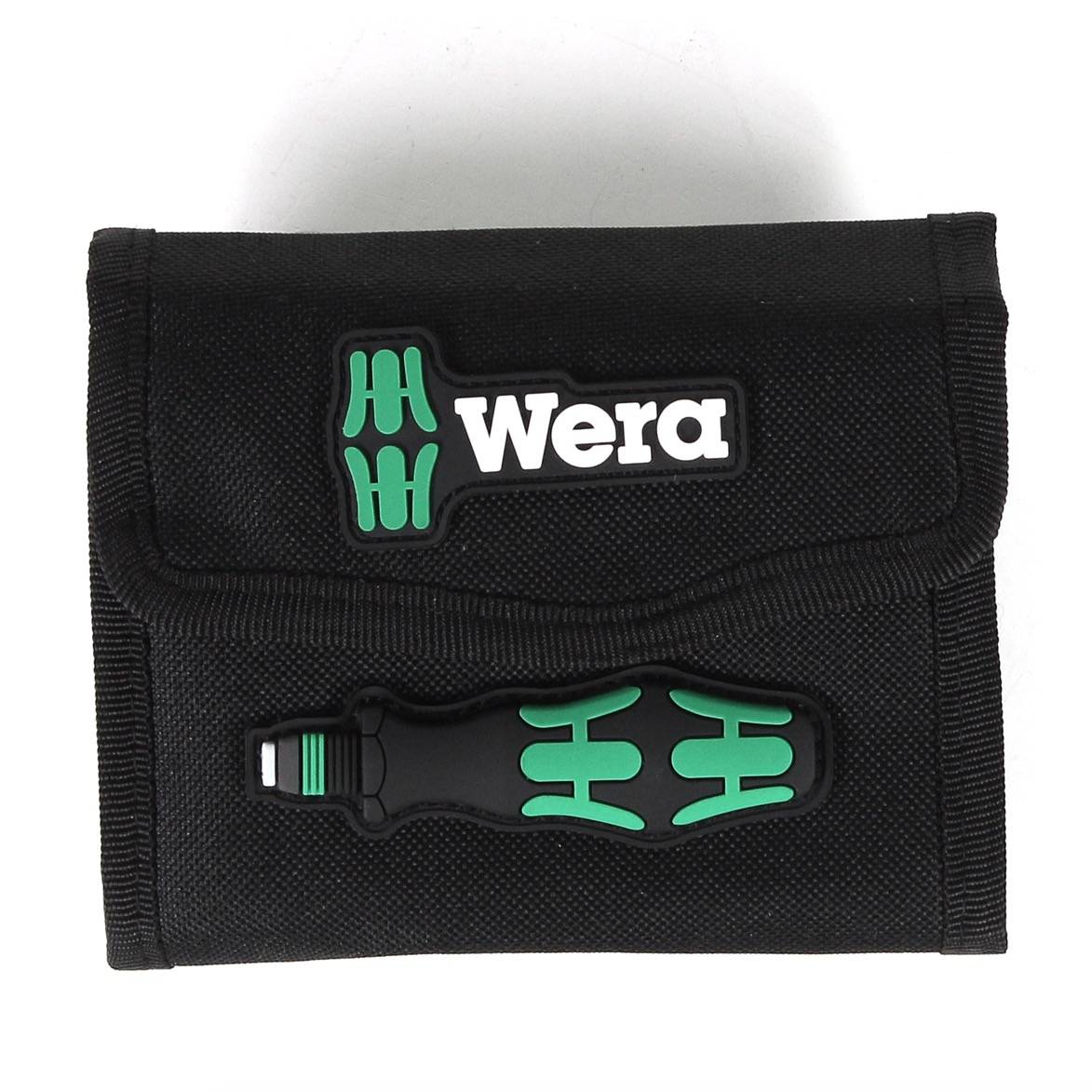 Wera Kraftform Kompakt KK 60 Bit-Schraubendreher 1/4" 17 - tlg. 6,3 mm in Tasche zur Gürtelbefestigung ( 05059295001 )-2