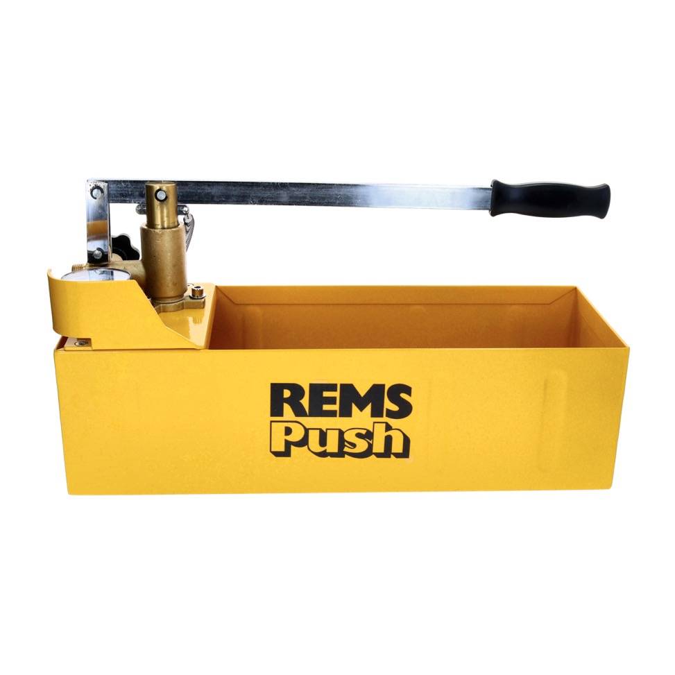 REMS Push Hand Druckprüfpumpe mit Manometer 6 MPa / 60 bar / 870 psi 1/2" ( 115000 R )-2