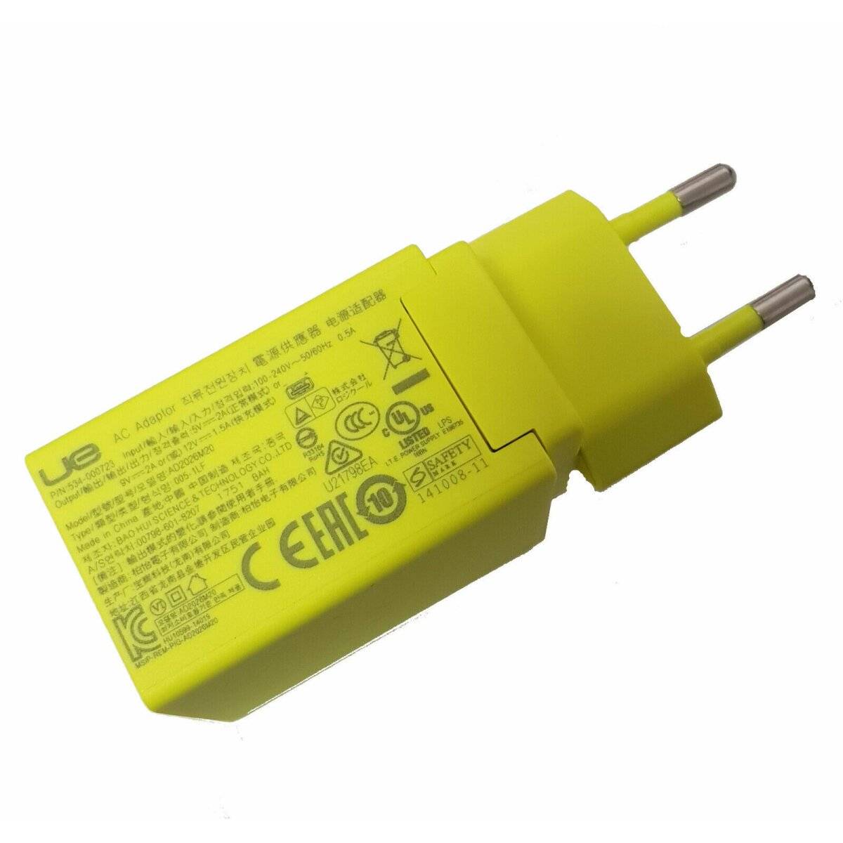 Ultimate Ears Original USB Netzteil 2A für UE Boom / Boom 2 / Boom 3-0