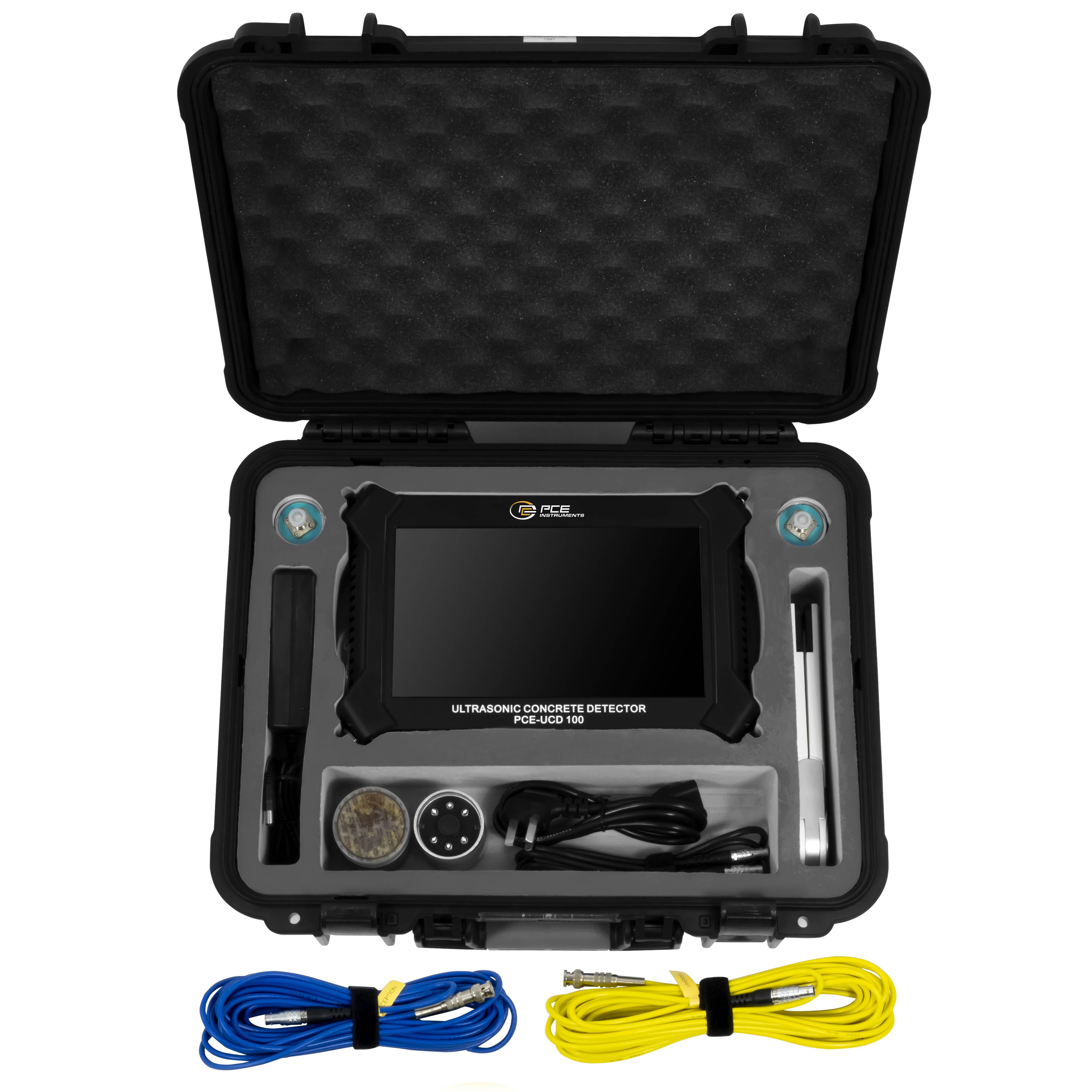 PCE Instruments Betonprüfgerät PCE-UCD 100 Messbereich 1677700 µs |Betonfestigkeit |Fehlererkennung |Lunker |Risse |IP20-6