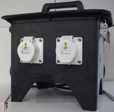 JuBe Sicherheitstrafo Mobil 1000VA,230/42V IP44 9474448-0