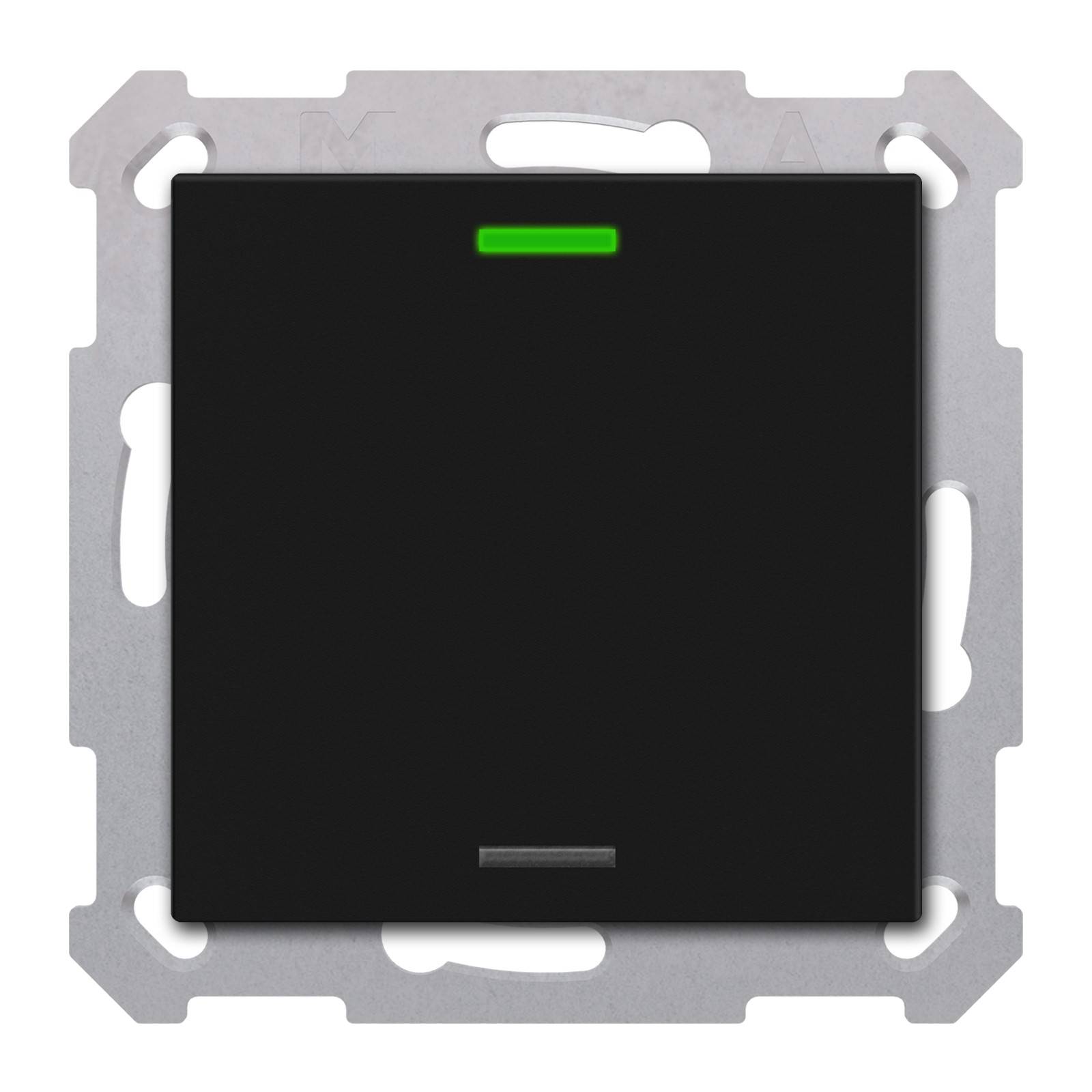 1St. MDT BE-TAL55T106.01 KNX Taster Light 55 1-fach, RGBW, Temper