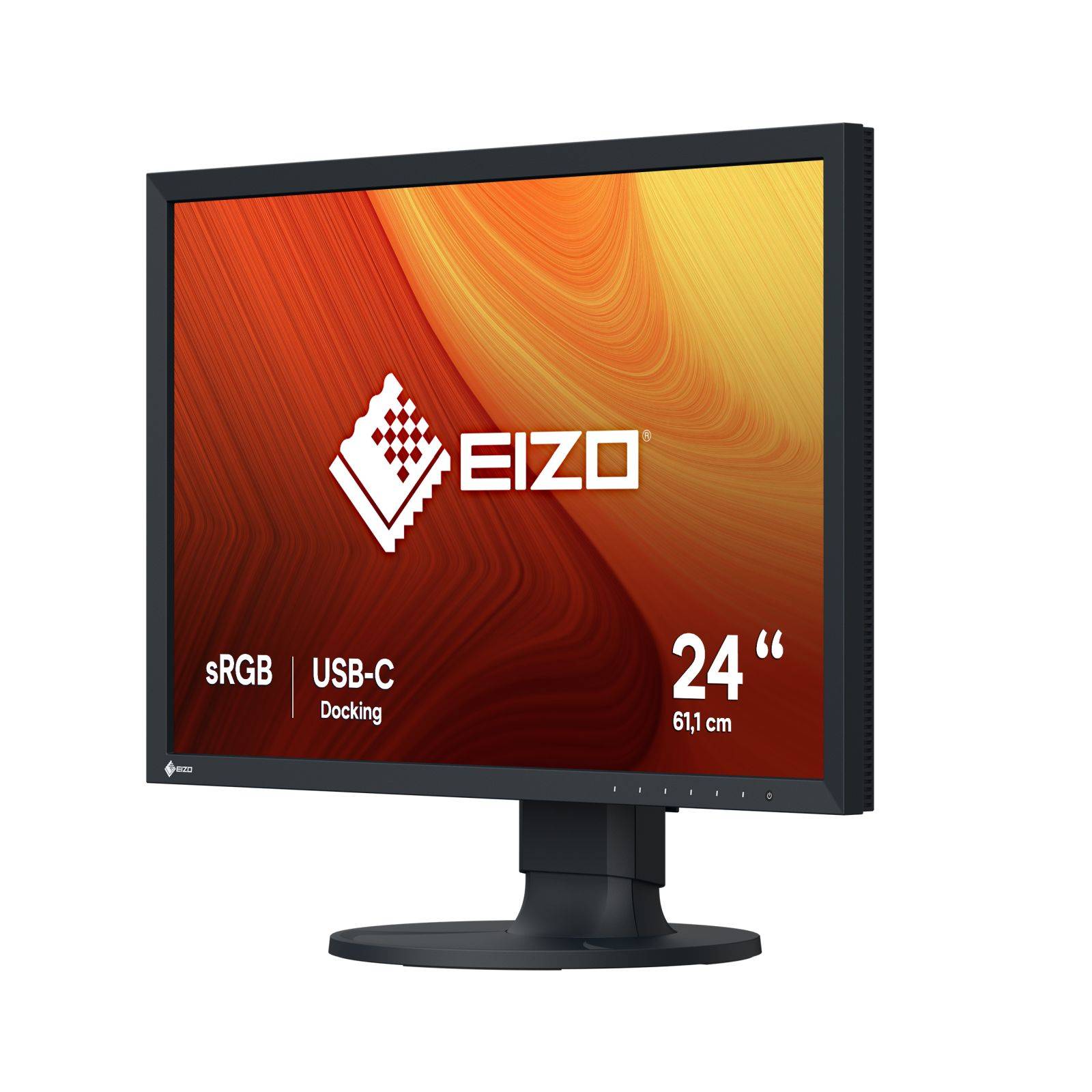 EIZO 61.1cm (24,1") CS2400R 16:10 HDMI+DP+USB-C IPS black retail-1