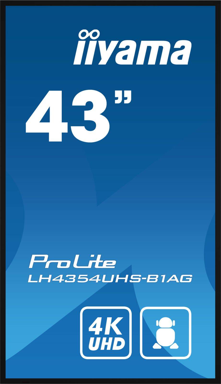 iiyama ProLite LH4354UHS-B1AG 43" 16:9 4K 24/7 IPS Display schwarz-2