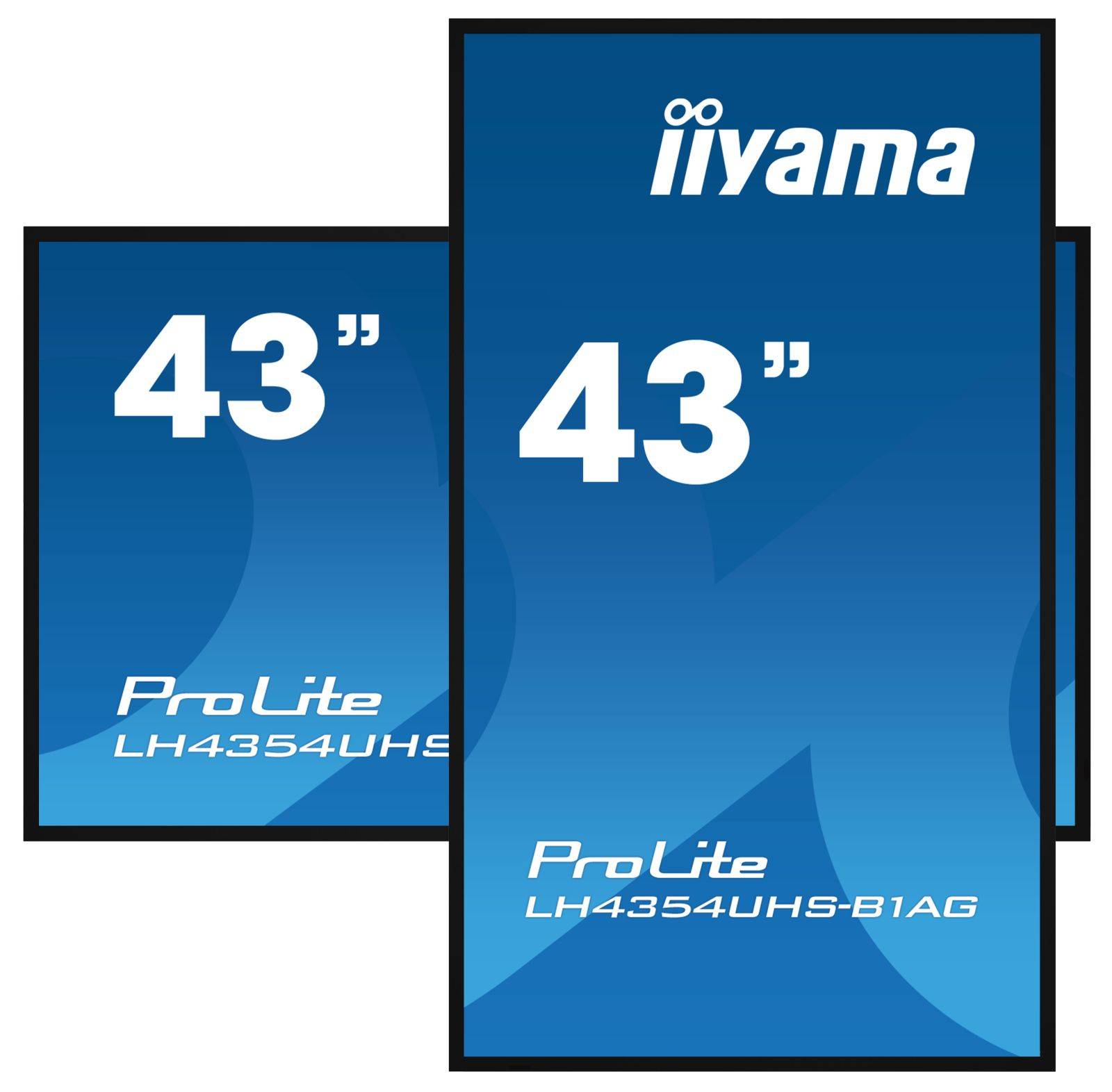 iiyama ProLite LH4354UHS-B1AG 43" 16:9 4K 24/7 IPS Display schwarz-4