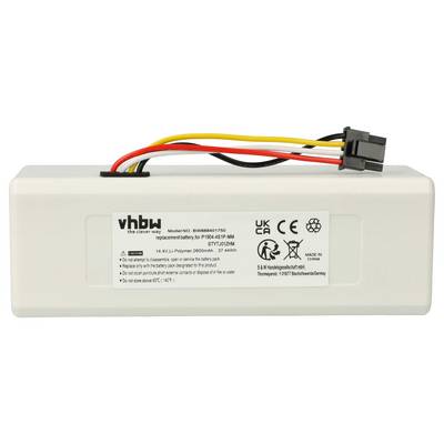 vhbw Akku kompatibel mit Dreame RVS5-WH0 | W10, W10 Pro, X20 Pro, RLS6LADC6, RLS6LADC-6, RLS6LADC Saugroboter (2600 mAh-0
