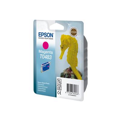 Epson T0483 - 13 ml - Magenta - Original - Blisterverpackung - Tintenpatrone - f