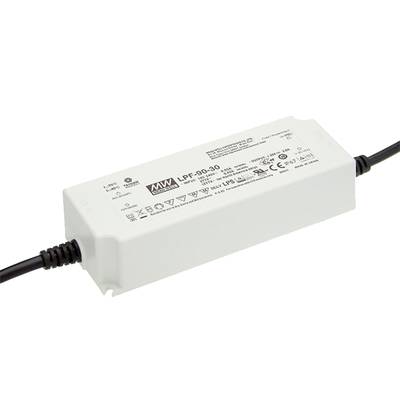 Mean Well LPF-90-48 LED-Treiber, LED-Trafo  Konstantspannung, Konstantstrom 90 W 1.88 A 28.8 - 48 V/DC nicht dimmbar, PF