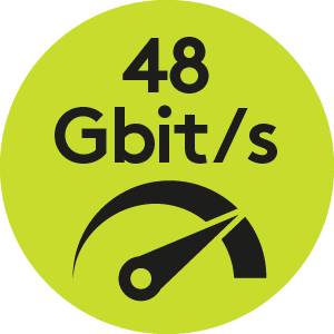 Symbolbild für Goobay 65558 Optisches Hybrid HDMI Kabel AOC Ethernet / 8K @ 60 Hz Ultra High Speed / 48 Gbits Glasfaserkabel eARC / 10m