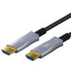 Goobay 65565 Optisches Hybrid HDMI Kabel AOC Ethernet / 8K @ 60 Hz Ultra High Speed / 48 Gbits Glasfaserkabel eARC 100m