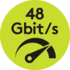 Symbolbild für Goobay 65559 Optisches Hybrid HDMI Kabel AOC Ethernet / 8K @ 60 Hz Ultra High Speed / 48 Gbits Glasfaserkabel eARC / 20m
