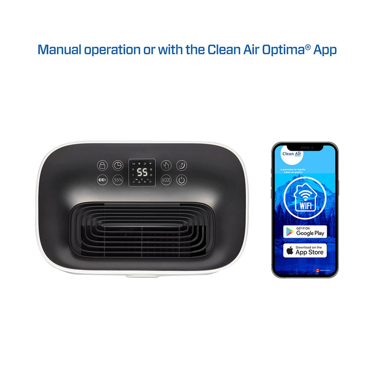 Luftentfeuchter und Luftreiniger - Clean Air Optima CA-705 SMART - Geeignet bis 50m²/125m³-4