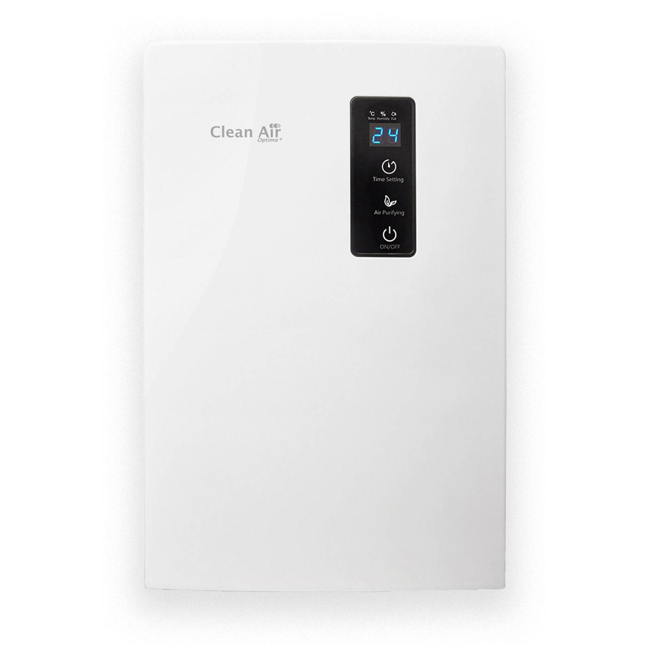 Clean Air Optima CA-703W - Luftentfeuchter und Luftreiniger - Geeignet bis 10m²/25m³ (Schwarz)-1