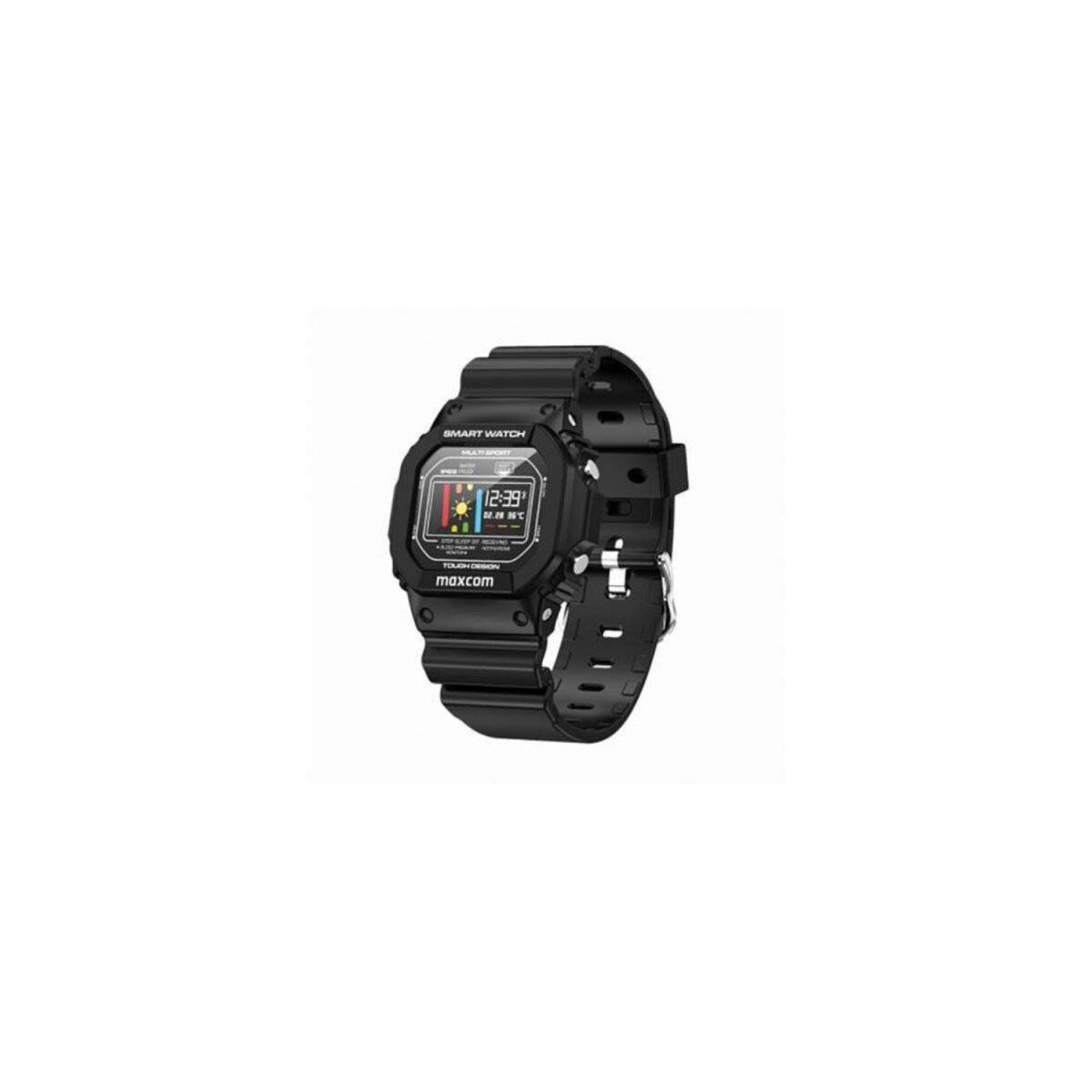 Classic VitaTrack 0.96'' Fitness Smartwatch Schwarz-0