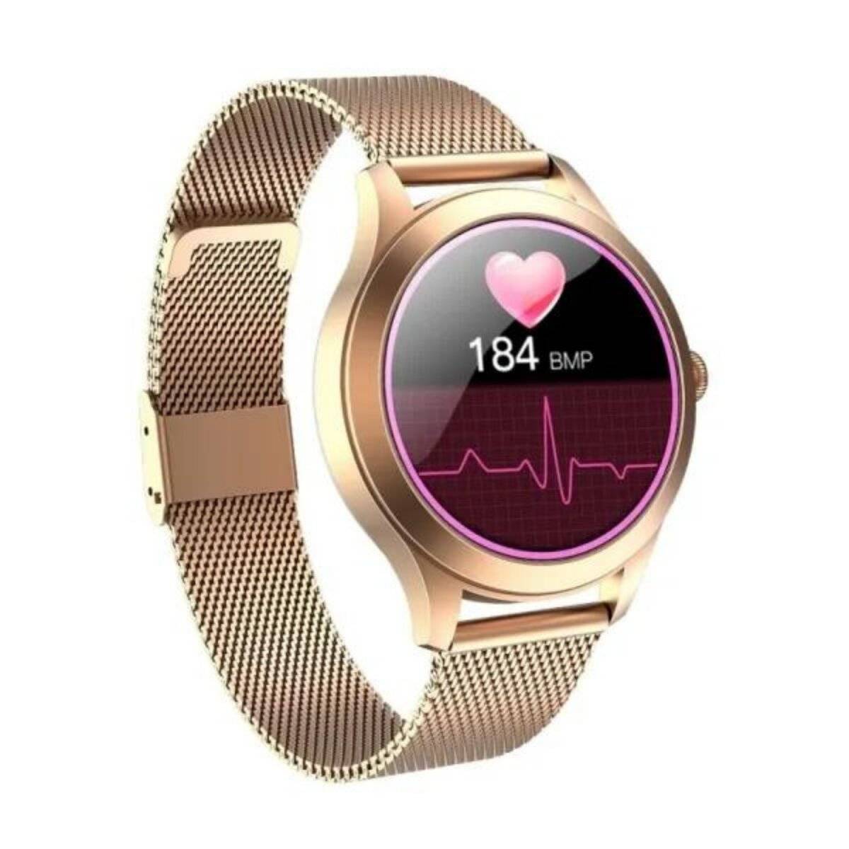 FW42 Silver/Gold Maxcom VitalFlow Pro Smartwatch Gold-0