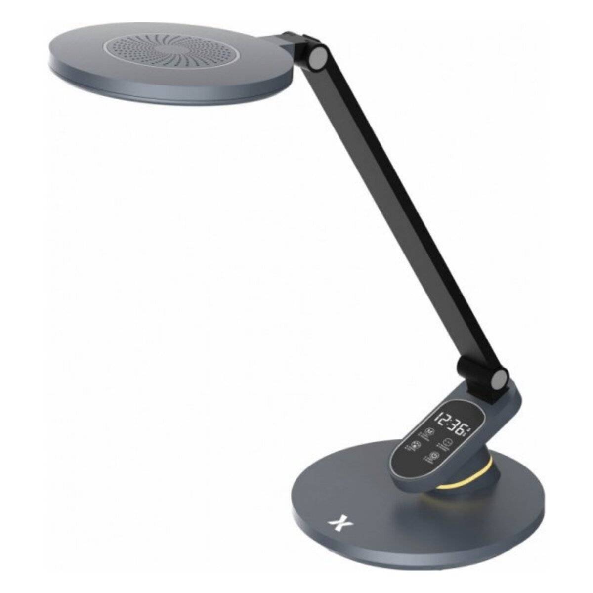 LuminaraFlex 10W Dimmbare LED-Schreibtischlampe Grau-0