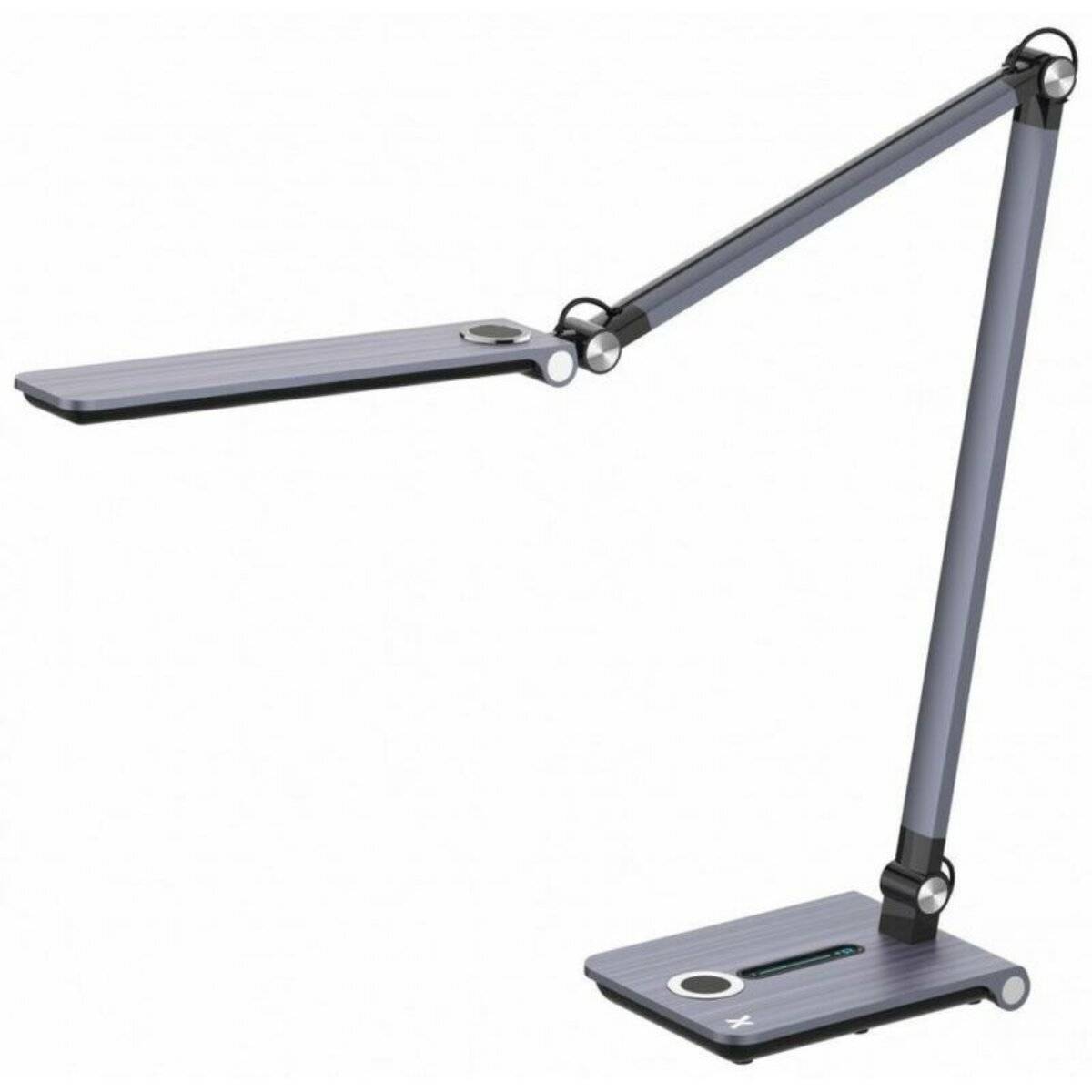 RadiantFlow 10W LED-Schreibtischlampe Schwarz-0
