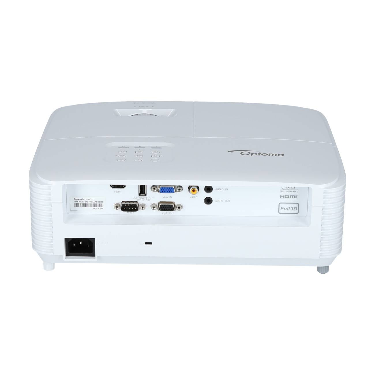 Optoma W309ST Beamer, 1280 x 800 WXGA, 3800 Lumen-3
