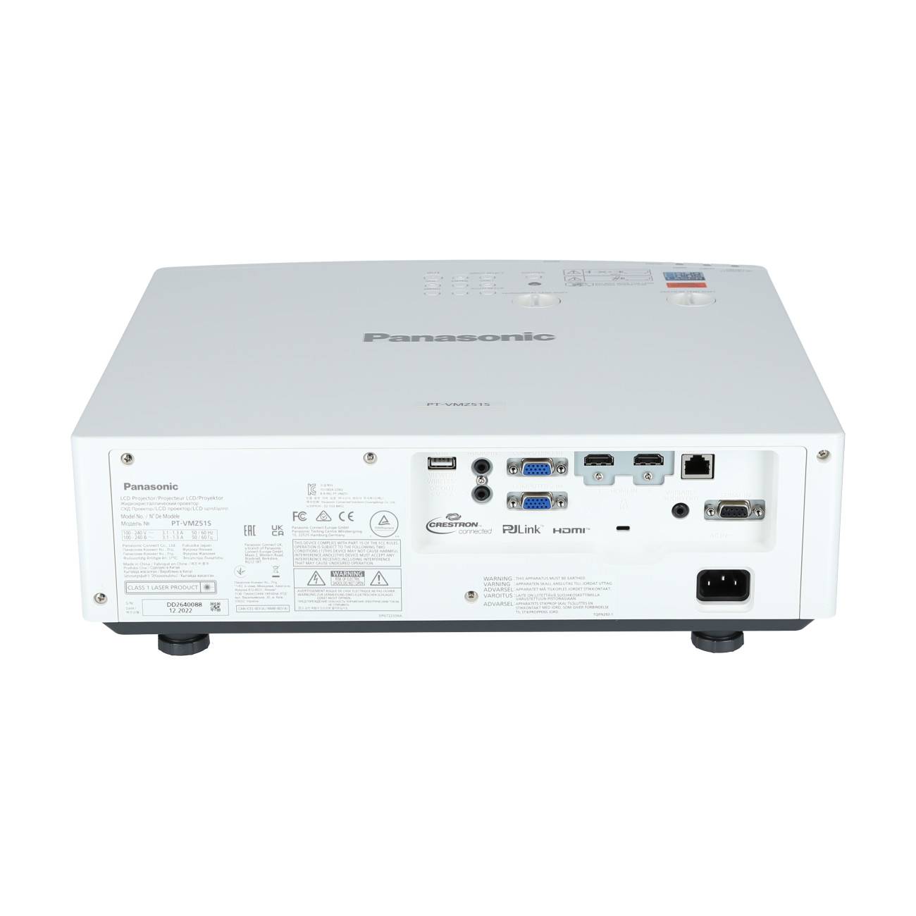 Panasonic PT-VMZ51SEJ Beamer, 1920 x 1200 WUXGA, 5200 Lumen-3