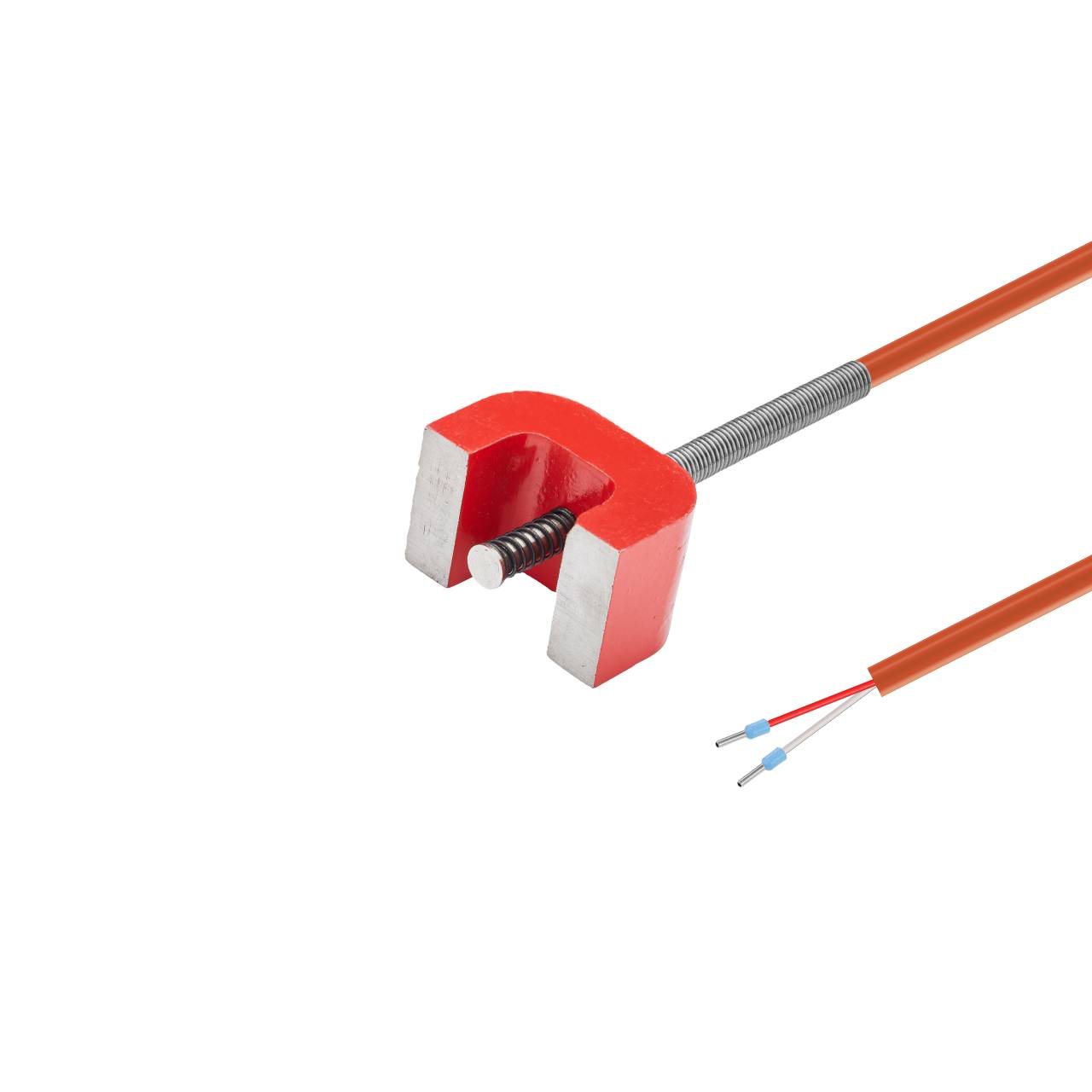 Pt100 Kl. A 2L Anlegefühler Hufeisenmagnet 5m Silikon-0