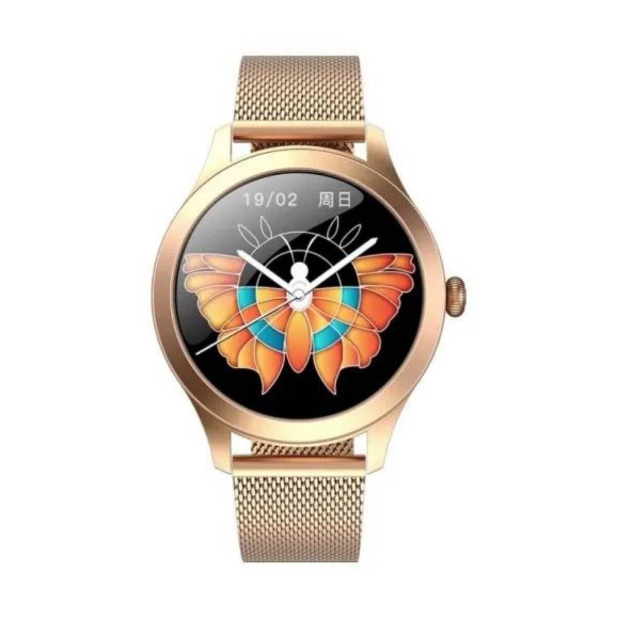 FW42 Silver/Gold Maxcom VitalFlow Pro Smartwatch Gold-2