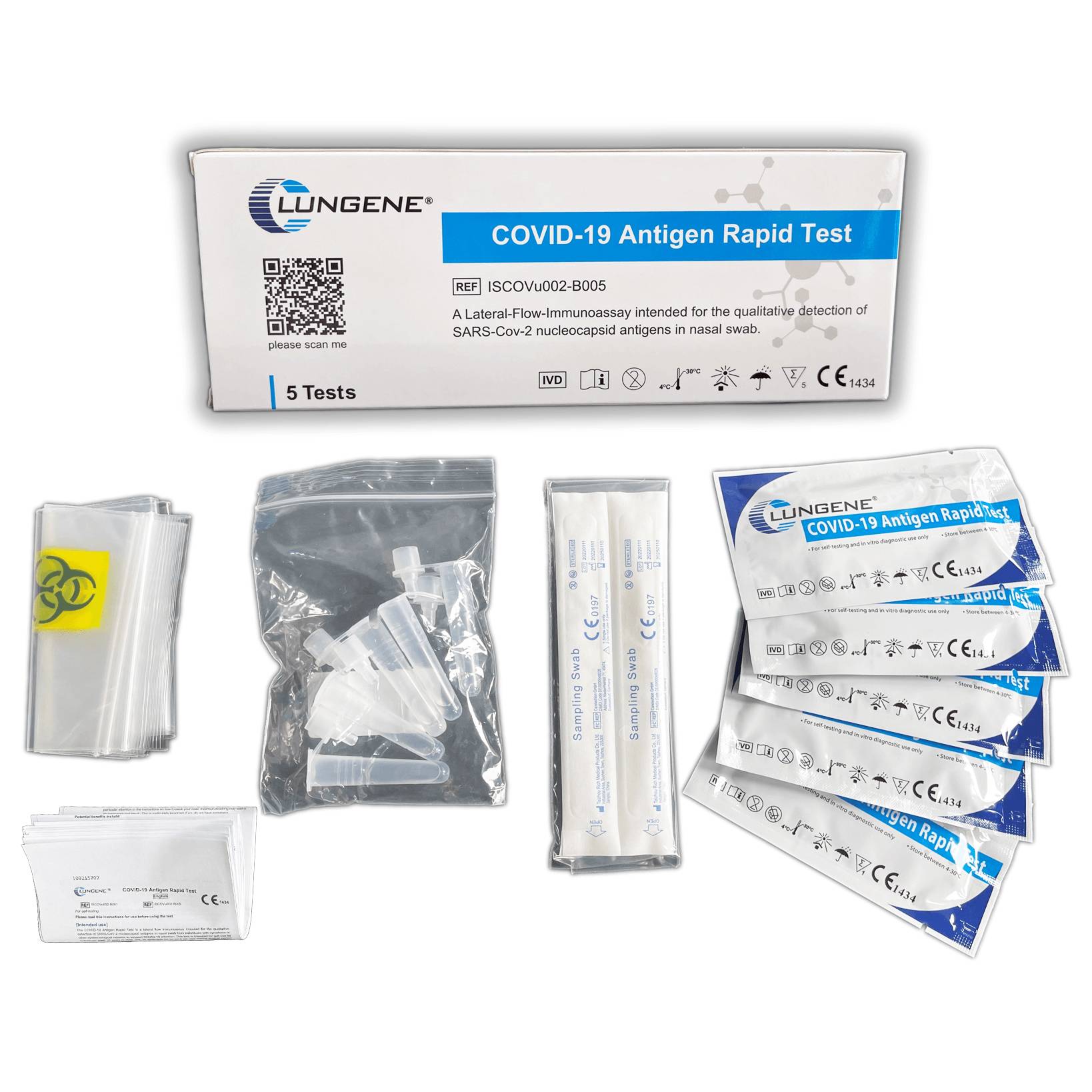 Corona Antigen Schnelltest Clungene Covid-19 Antigen Test Schnelltest f.Laien-2