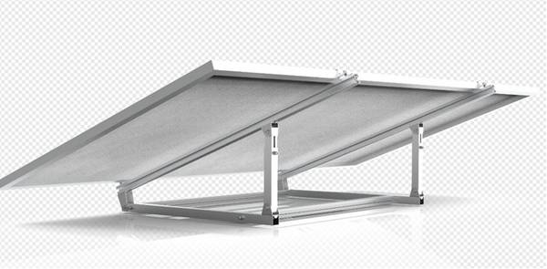 Universelle Solarhalterung (Flachdach, Wand, Balkon, Garten etc.)