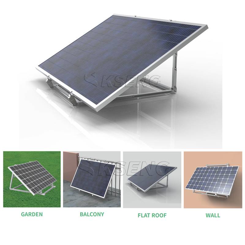 Universelle Solarhalterung (Flachdach, Wand, Balkon, Garten etc.)-1