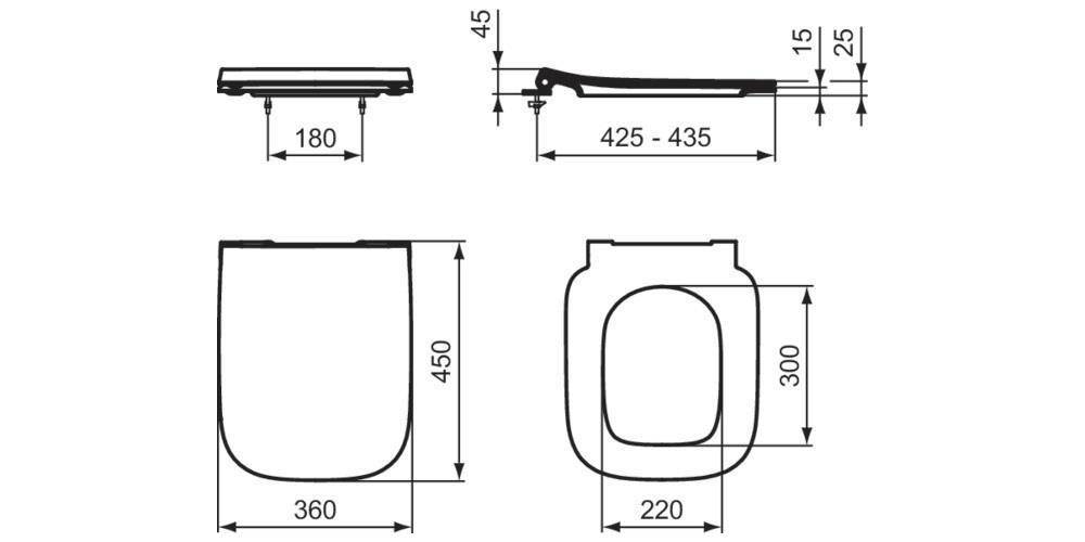 Ideal Standard WC-Sitz i.life B Sandwich Softclosing mit SmartGuard-1