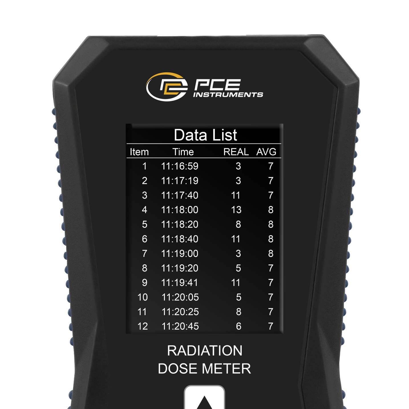 PCE Instruments Strahlen Dosimeter PCE-RDM 10 |γ |β |X Strahlung |0,01 ... 99,99 µSv/h |Alarm|Echtzeit |USB-C |Speicher-1