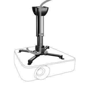 celexon Beamer-Deckenhalterung universal MultiCel 3040 Pro - schwarz-3