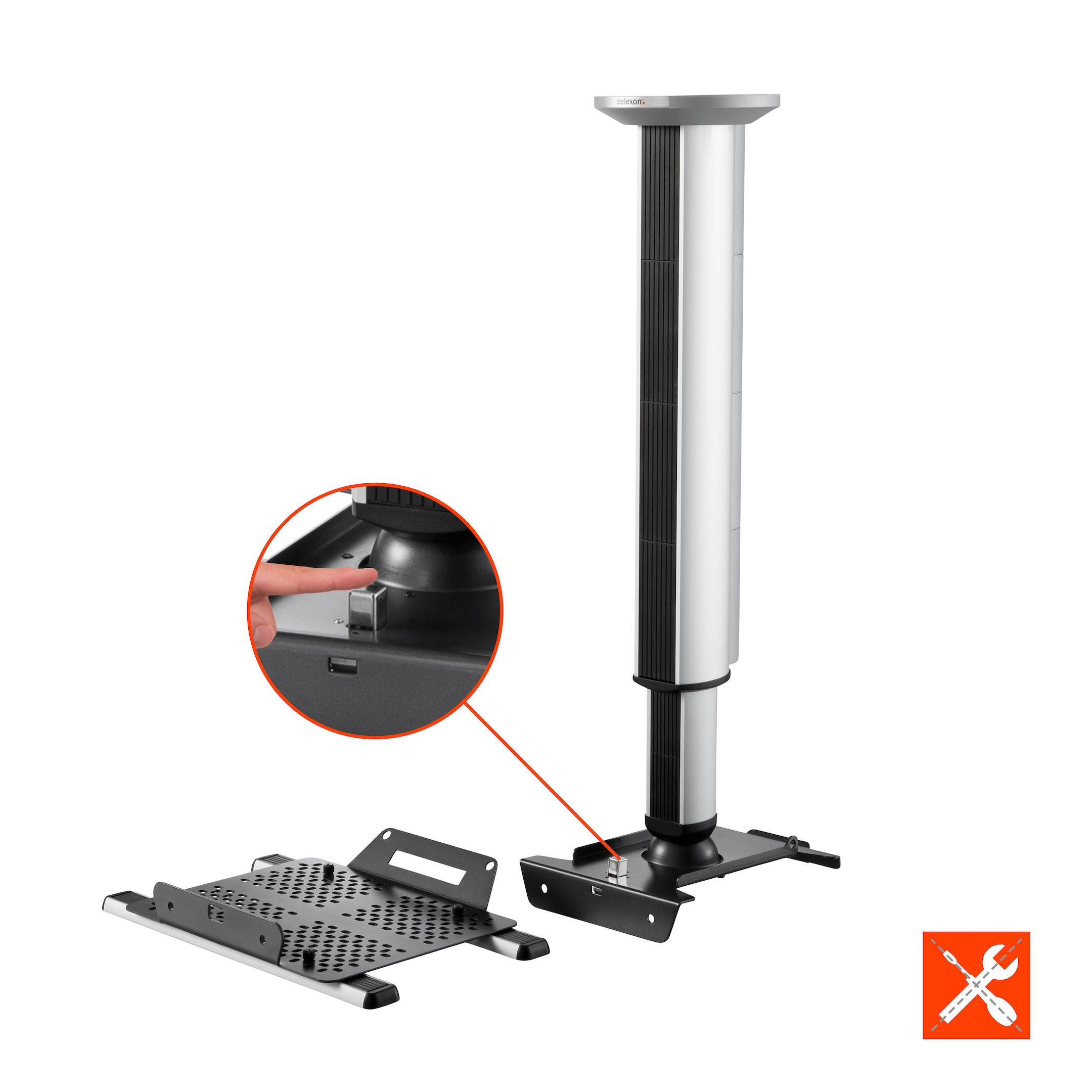 celexon Deckenhalterung universal MultiCel 4070 Expert-4