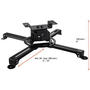 celexon Beamer-Deckenhalterung universal MultiCel 1000 Pro - schwarz-4
