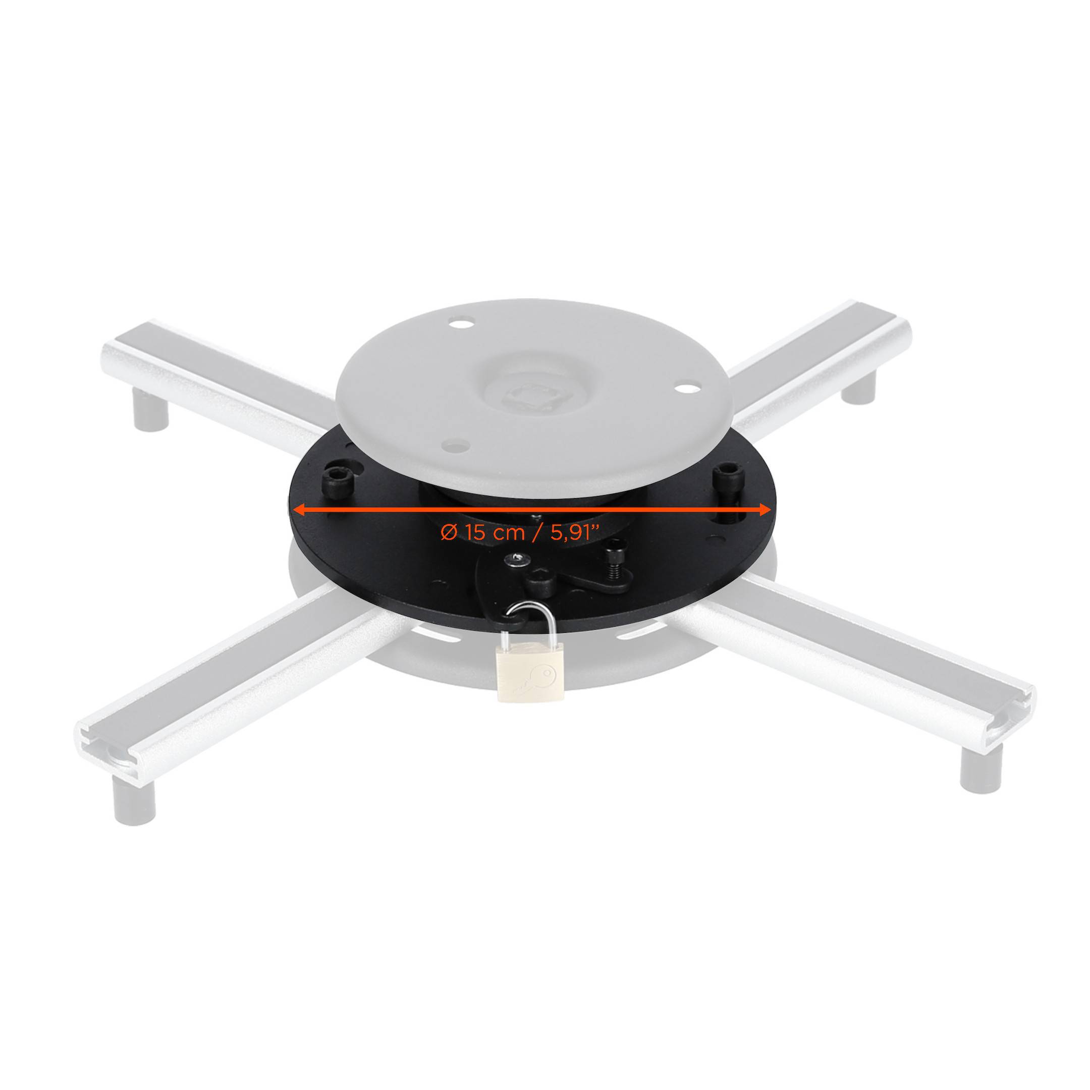 celexon Deckenhalterung universal PS Ultraflat-2