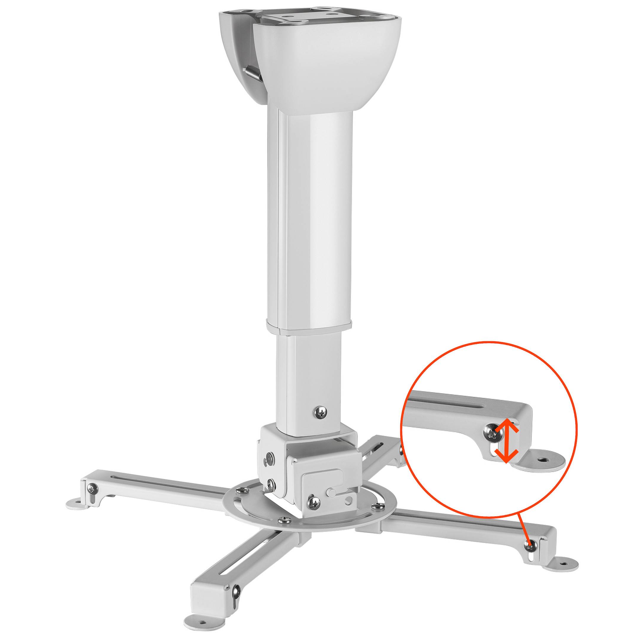 celexon Deckenhalterung universal MultiCel 4060 Pro - weiß-3