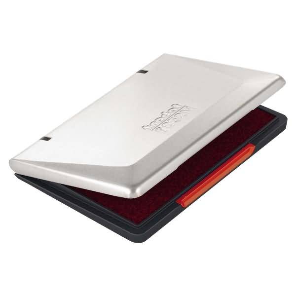 Stempelkissen 9052M 11x7cm Metalldeckel rot-0
