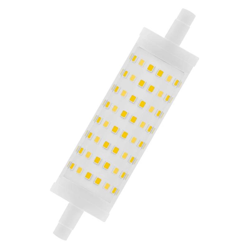 LEDV LED Stablampe 15-125W/827 2000lm R7s L118mm D28mm dimmbar 300° EEK E Leuchtmittel LED LED-0