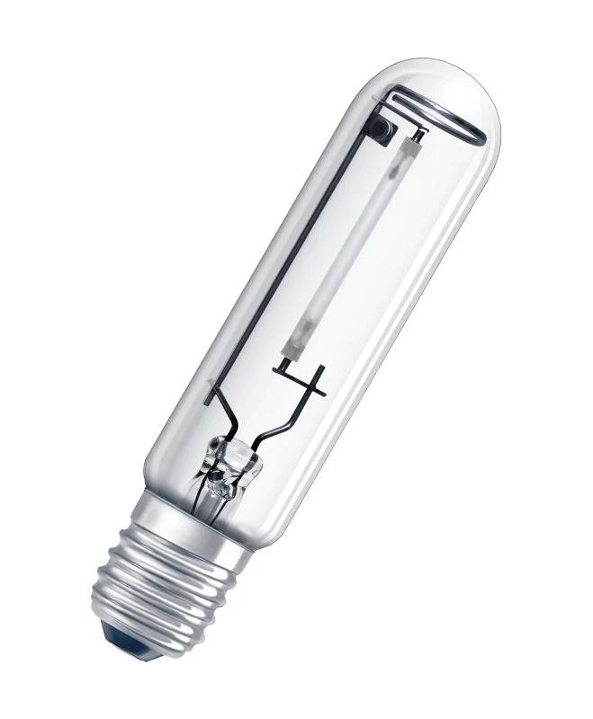LEDVANCE Osram Natriumdampflampe, Natriumdampf-Hochdrucklampe, Entladungslampe NAV-T 50W Super 4Y E27 FLH-1