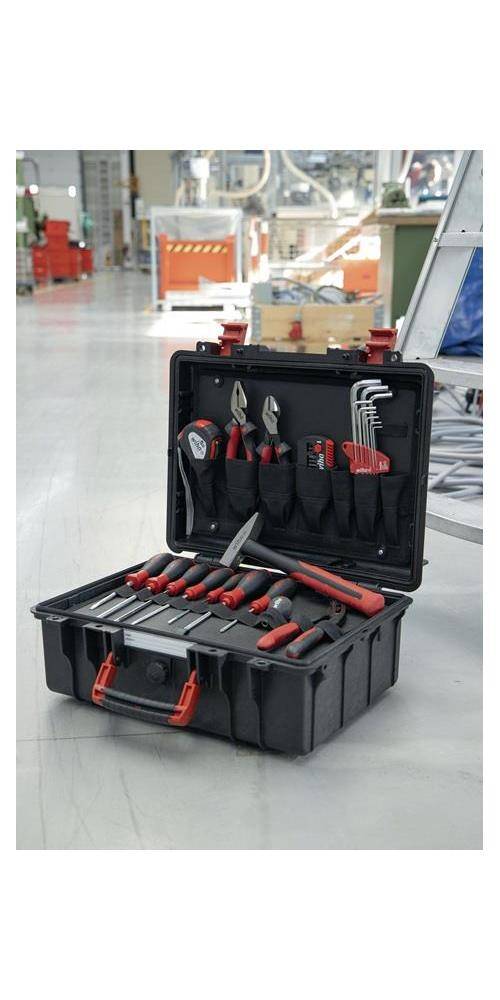 Werkzeugsortiment Basic Set L mechanik 45531 37-tlg.im Schutzkoffer WIHA-1