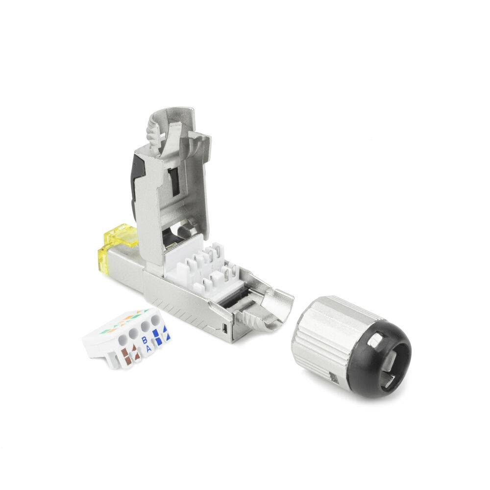 ACT TD168F Feldabschlussstecker RJ45 | CAT6A geschirmt | werkzeuglos | 4PPoE 100W-2