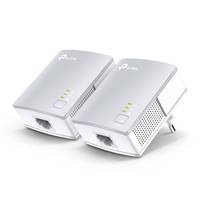 TP-LINK TL-PA411KIT AV500 Nano Powerline Adapter Starter Kit - Powerline Adapterkit - HomePlug AV (HPAV)