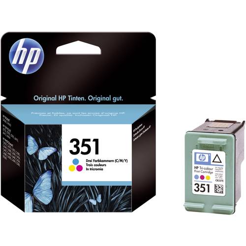 HP Druckerpatrone 351 Original Cyan, Magenta, Gelb CB337EE Tinte