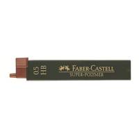 FABER-CASTELL SUPER-POLYMER Bleistiftminen HB, 0.5 mm - 12 Stück-0