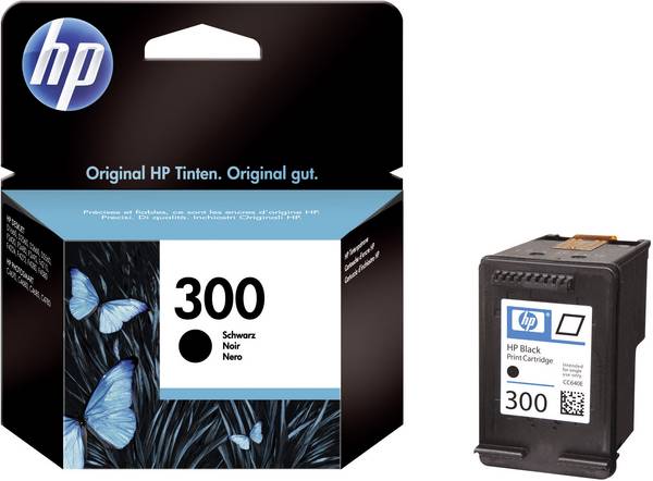 HP 300 Druckerpatrone  Original Schwarz CC640EE Tinte