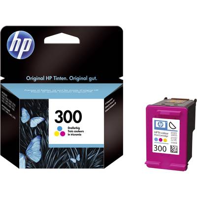 HP 300 Druckerpatrone  Original Cyan, Magenta, Gelb CC643EE Tinte