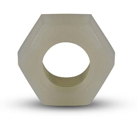 Muttern ~DIN 934 M4 - PA 6.6, natur - emico-0