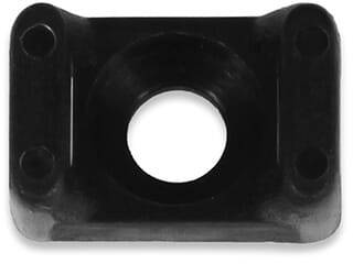 Montagesockel für Kabelbinder 5 mm - PA 6.6, schwarz - emico-2