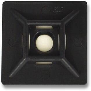 Kabelbindersockel 4,8 mm - PA 6.6, schwarz - emico-0