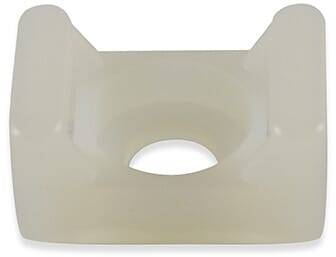 Montagesockel für Kabelbinder 5 mm - PA 6.6, natur - emico-0