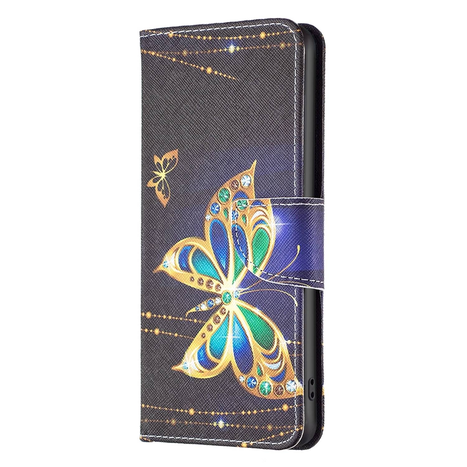 Für Samsung Galaxy S24 Kunst-Leder Book Handy Tasche Motiv 4 Hülle Etuis Schutz-3